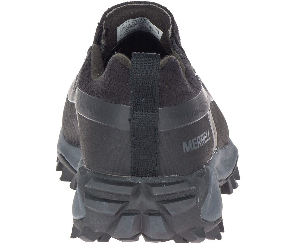 Merrell Slip Ons Black - Thermo Snowdrift Moc Shell Waterproof - Womens 76BSKVMRE